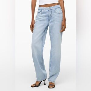 Zara Good American ‘90S Relaxed Jeans Size 12